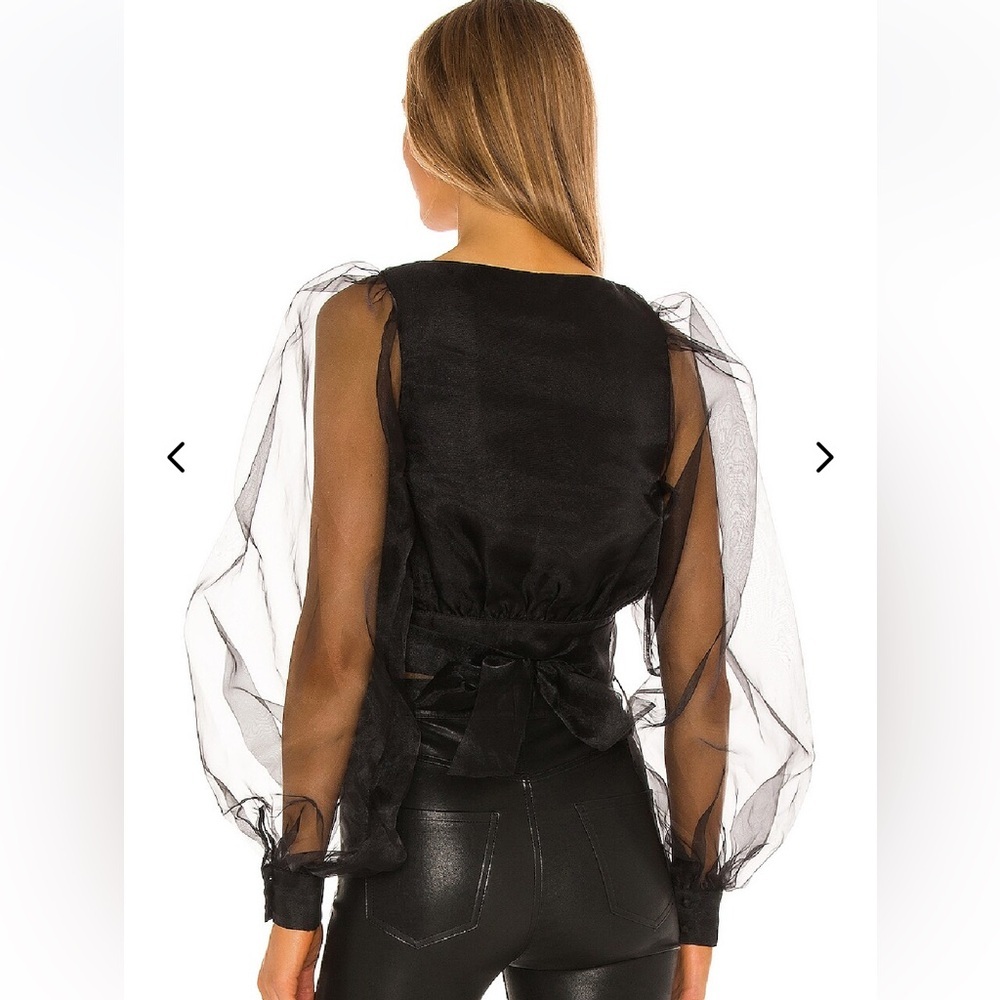 Lovers & Friends Organza Top - Picture 7 of 7